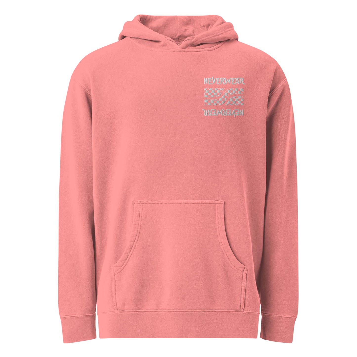 Faded Hoodie- Embroidered Logo